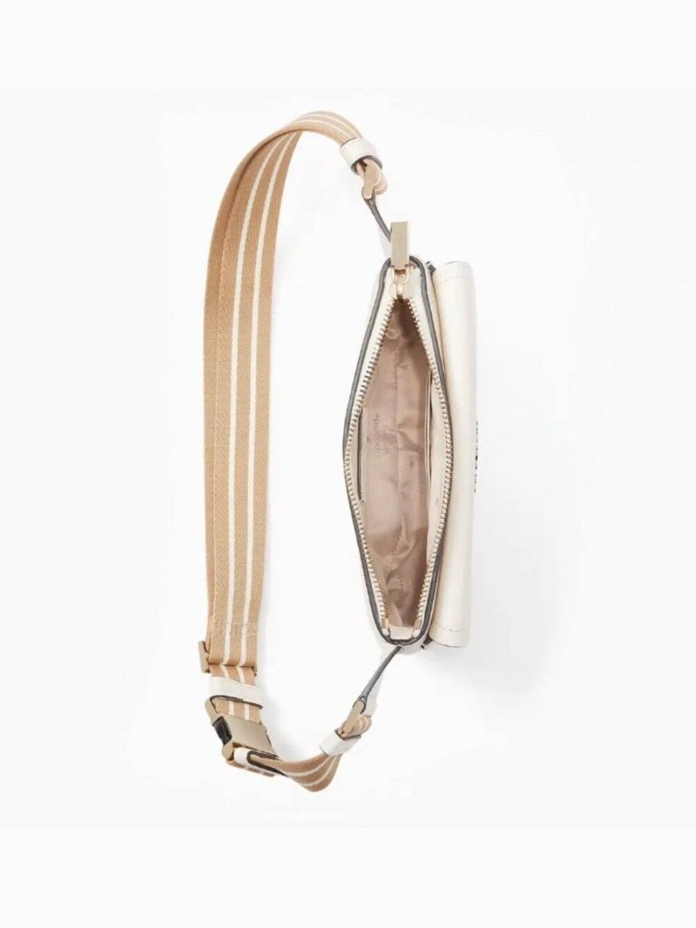 ♠️ Kate Spade Rosie Pebbled Leather Belt Bag, Parchment White ♠️ - Picture 5 of 8